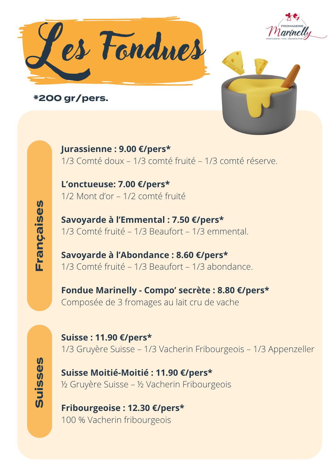 Fondue au fromage