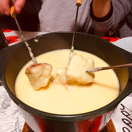 Photo fondue fromages