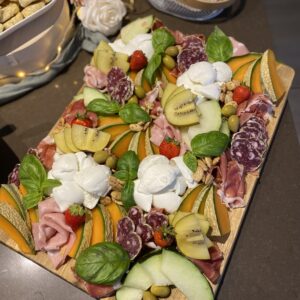 Planche Estivale « Melon / Mozzarella de bufflonne / Jambon sec »