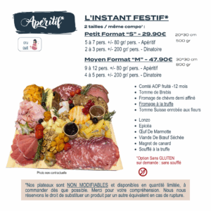 L’INSTANT FESTIF – Apéro de Noël