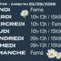 JOUR DE FERMETURE EXCEPTIONNELLE 14 et 15/07/26