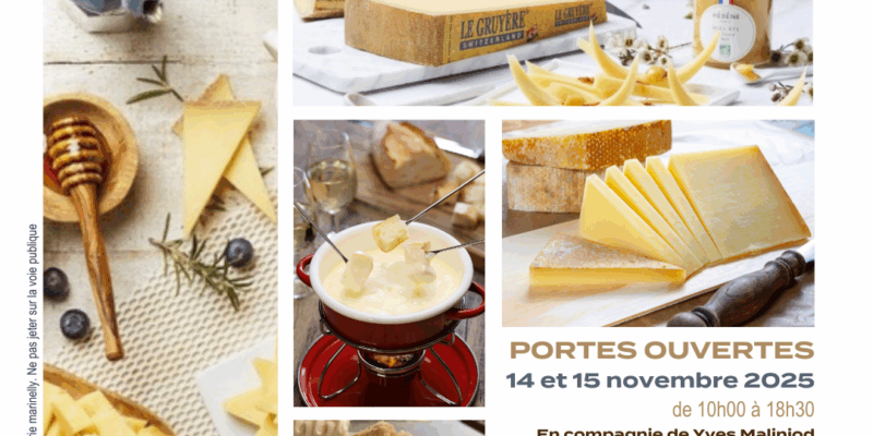 PORTES OUVERTES – 14 et 15 novembre 2025
